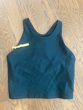 Athleta Girl Long Distance Bra in Forest Green